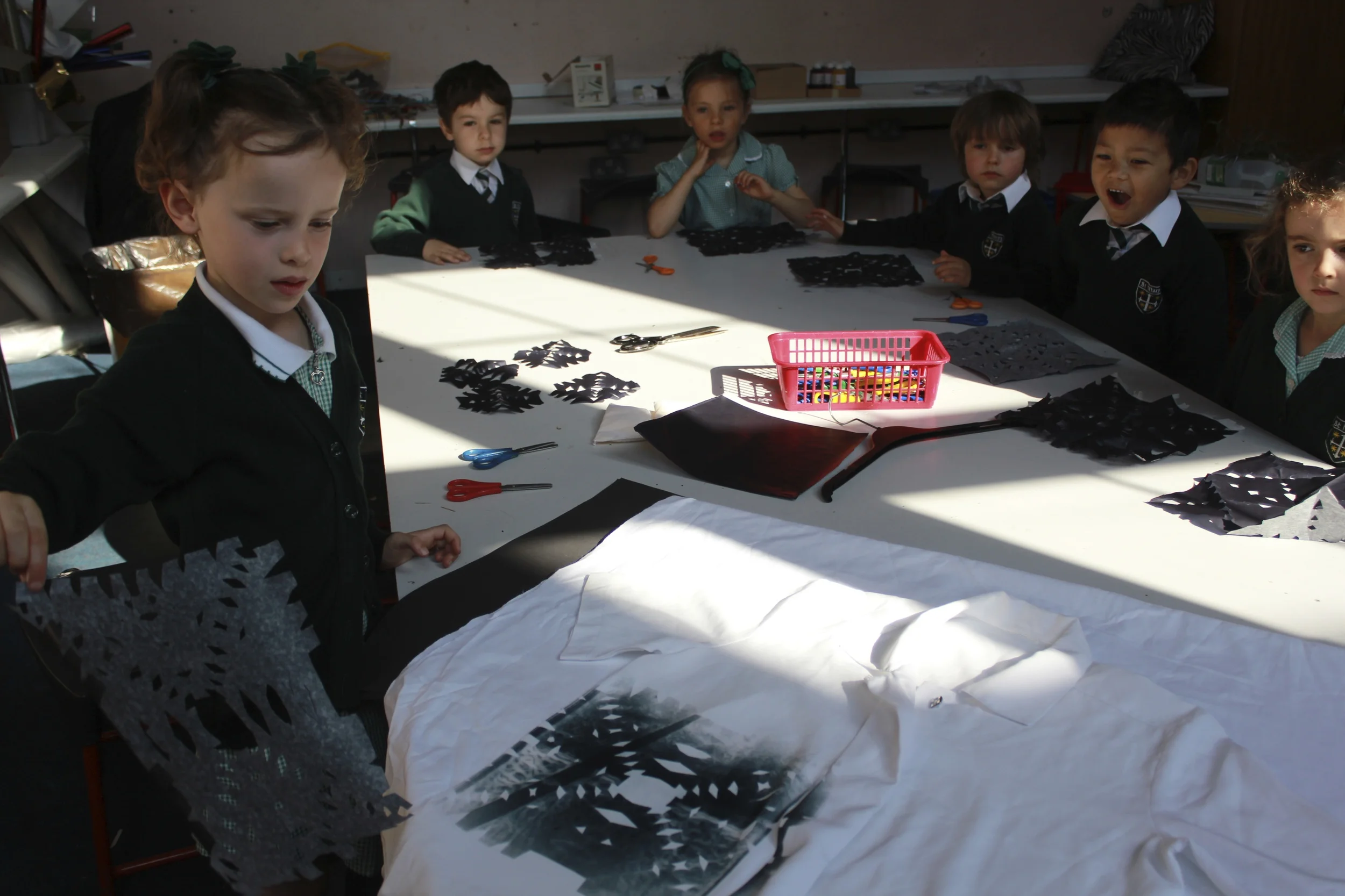 Simple, quick and effective results for the class of five year olds!