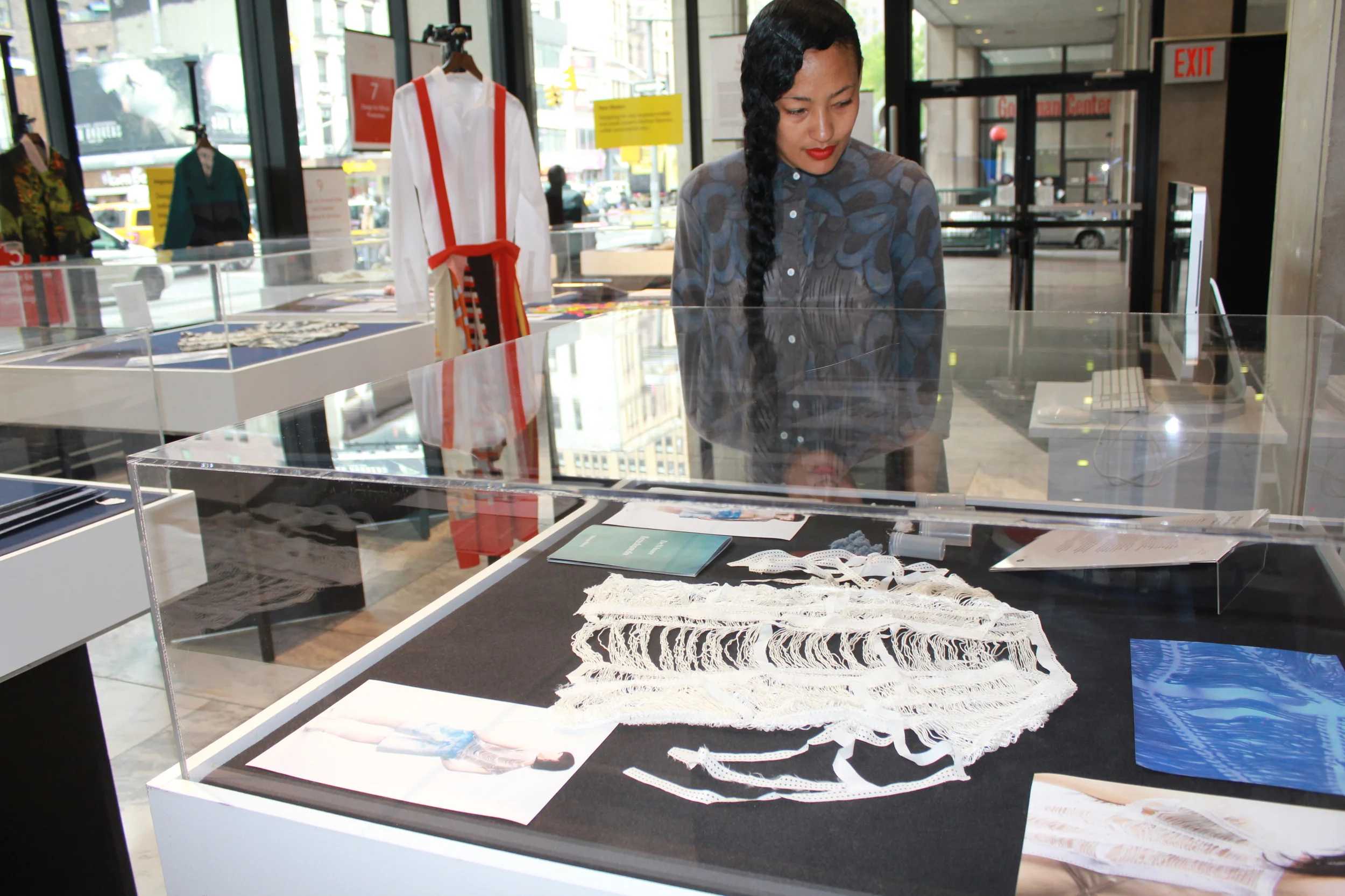 Textile Toolbox showcase, Fashion Institute of Technology (FIT), New York (June 2015)
