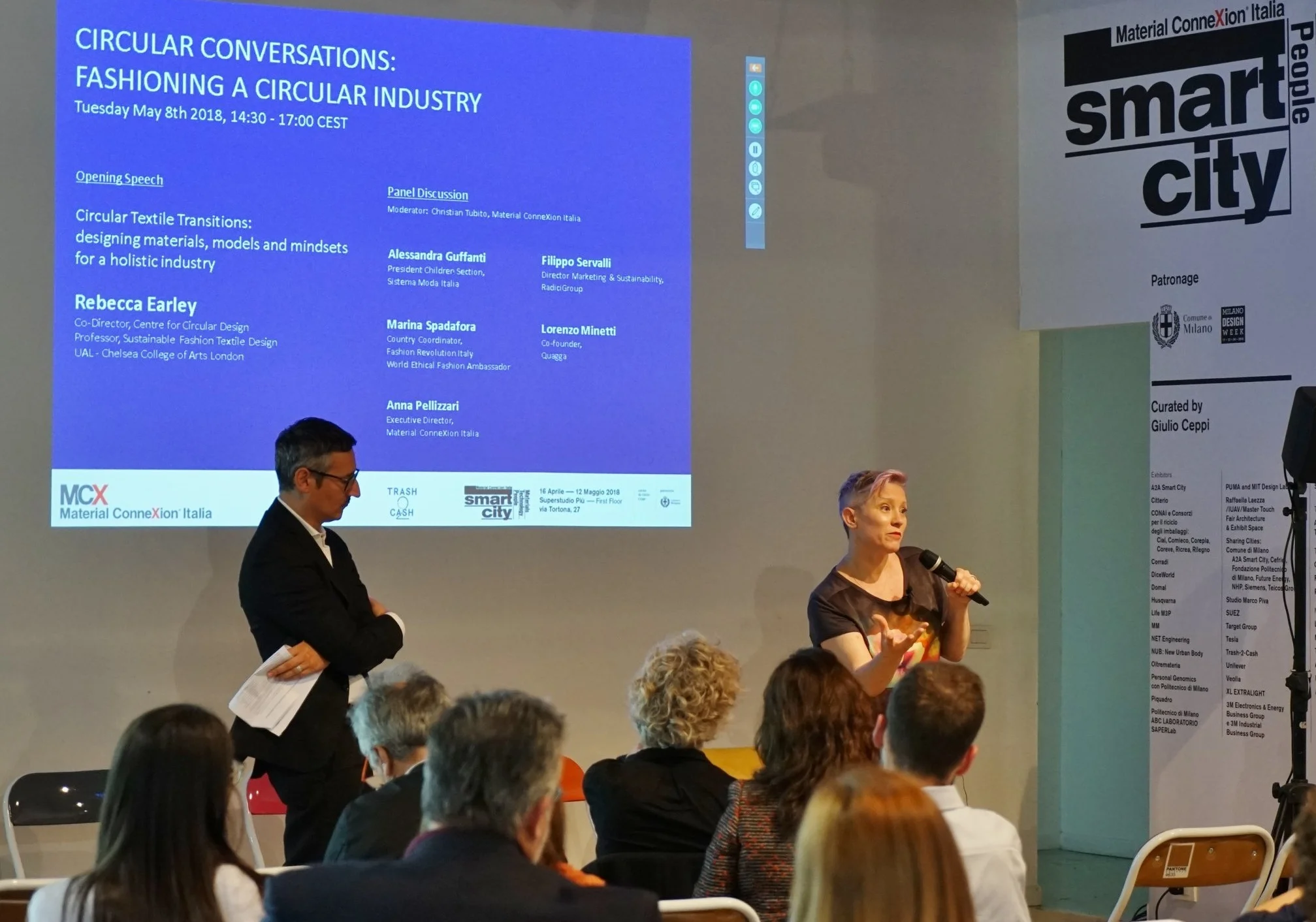Keynote, Smart Cities, Milan Design Week, Material Connexions Italy May 2018