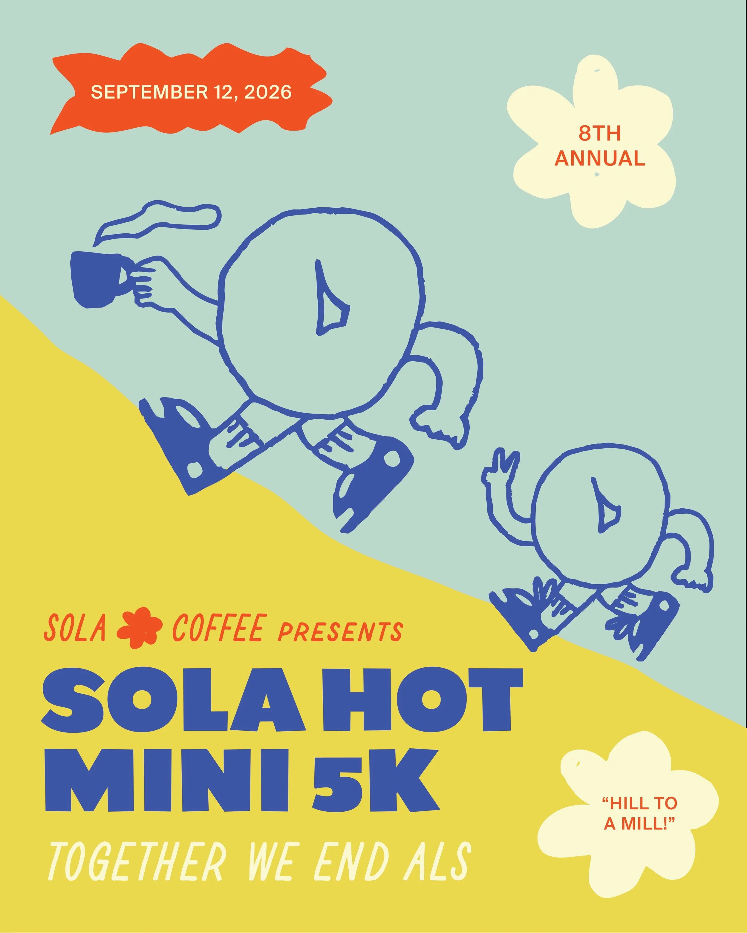 8th annual Sola Hot Mini 5K to END ALS 👟🏁 SEPTEMBER 12, 2026! Registration is officially open!

It&rsquo;s ALS awareness month &amp; officially 4 months away from race day so figured we should get it on the calendar! Join us, @teamdreafoundation, &