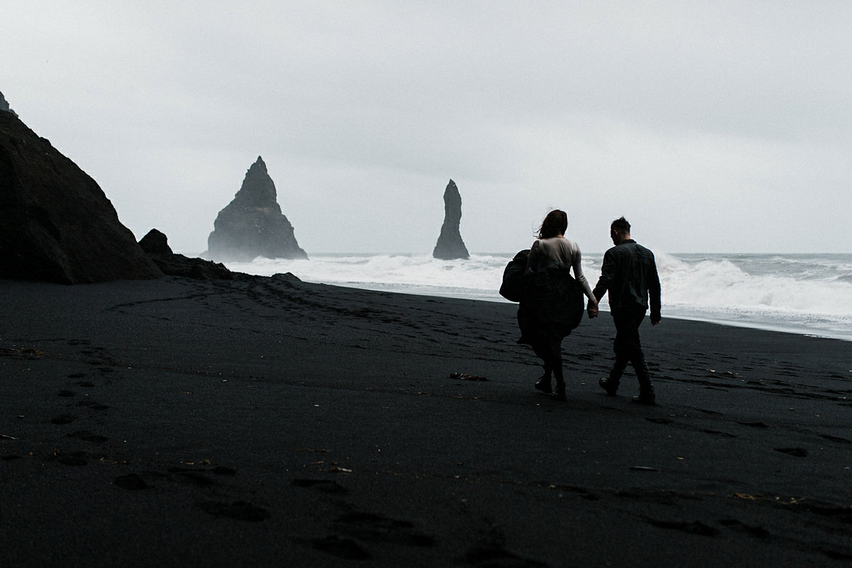 Black sand beach, Vik