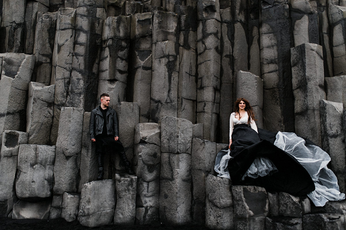 Black sand beach, Vik, Iceland