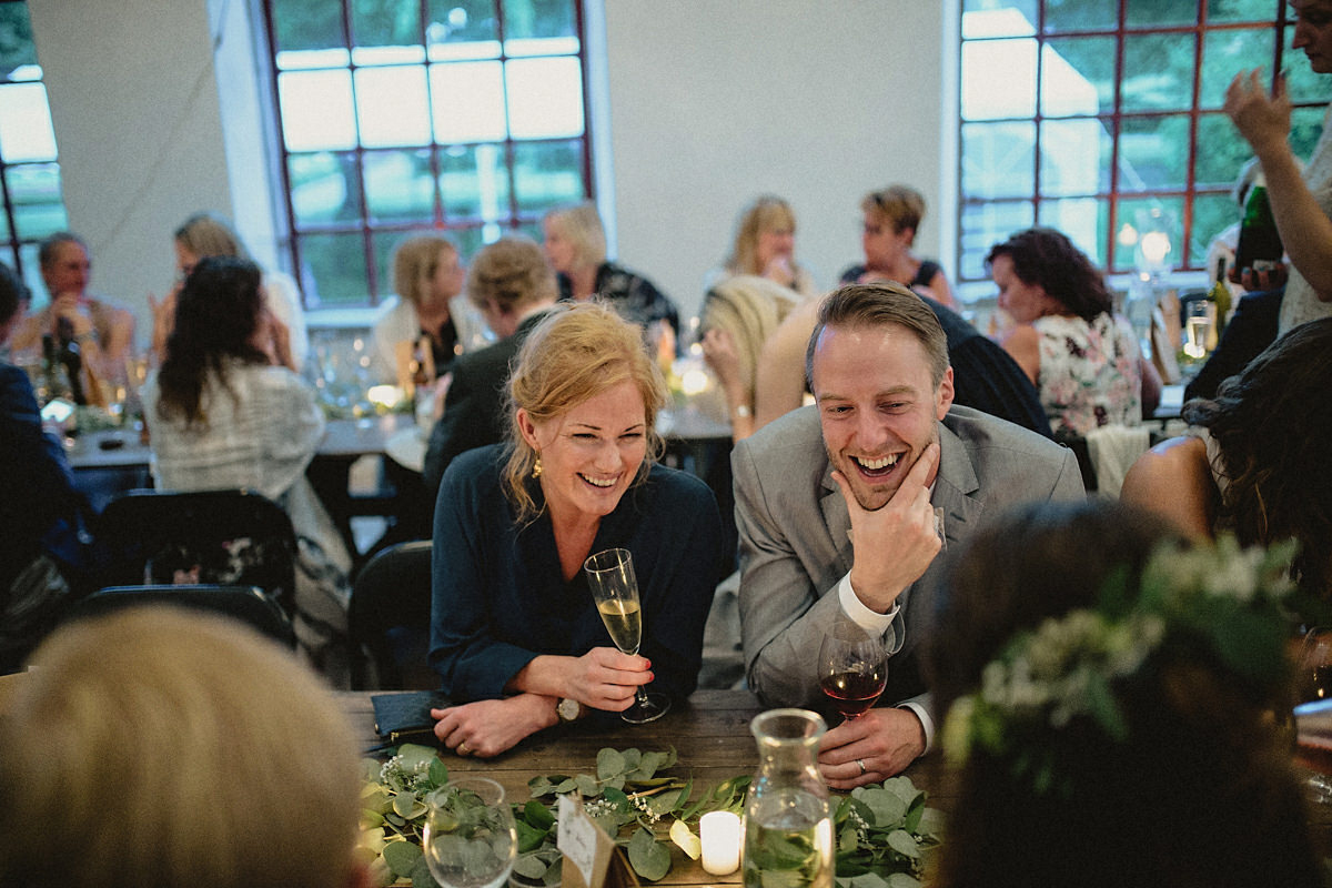 Moments during dinner