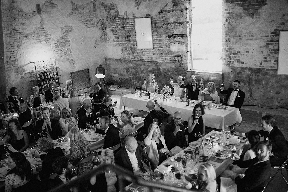 Marten Pers Kalla wedding dinner