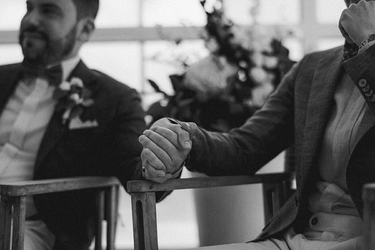 Gay wedding ceremony