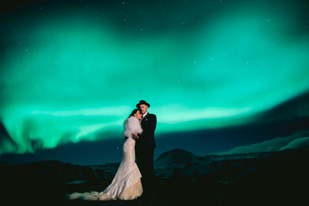 Northern lights Iceland December at Hotel Budir