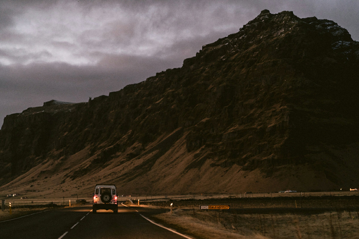 Driving home from Vik