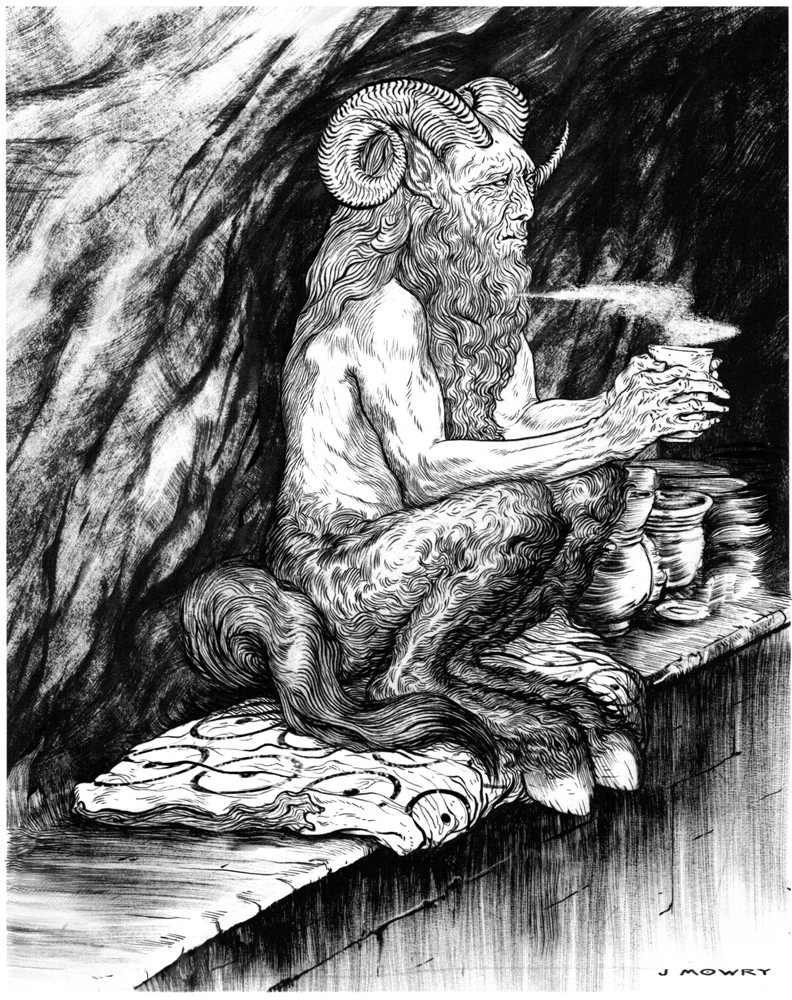 The Satyr and his guest