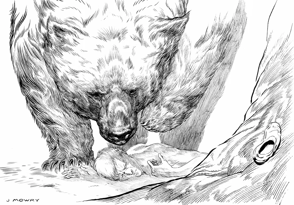 THE TWO FRIENDS AND THE BEAR