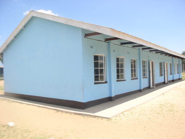   Our new classroom block that was completed in 2013 for the Ziga Junior School.  