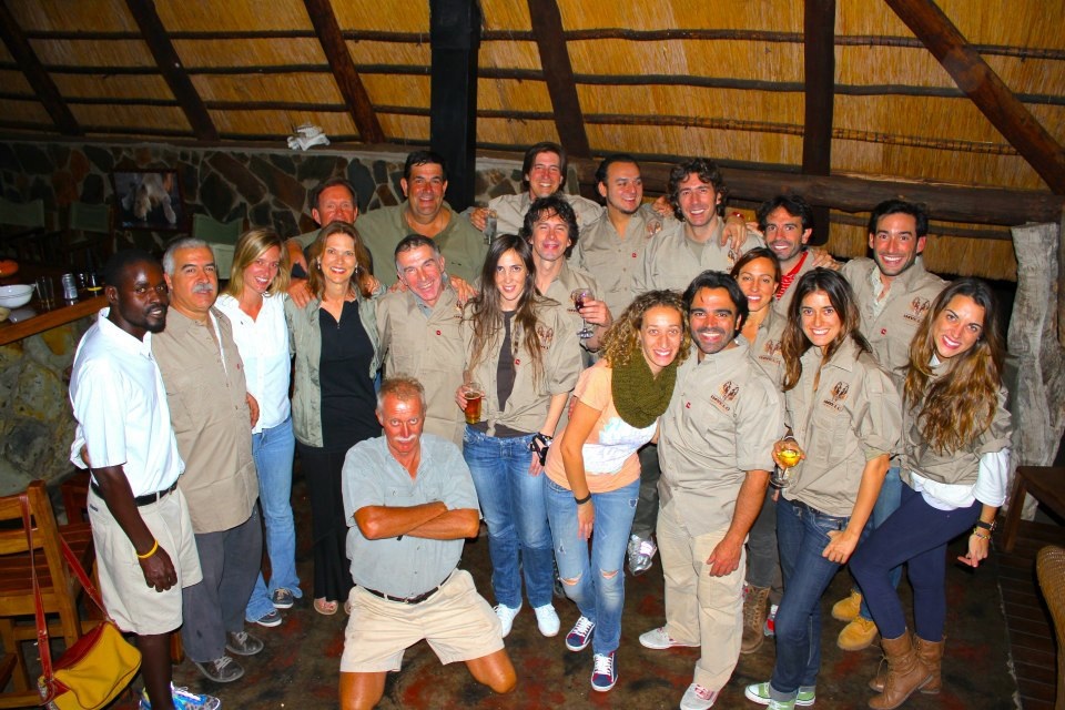   Dental team dinner with our incredible host, Mark Butcher, from Imvelo Safari Lodges. &nbsp;Without the generosity of Mark, Diego and Sergio, this would never be possible. &nbsp;Thank you to another fantastic year, Sonrisas para Zimbabwe!  