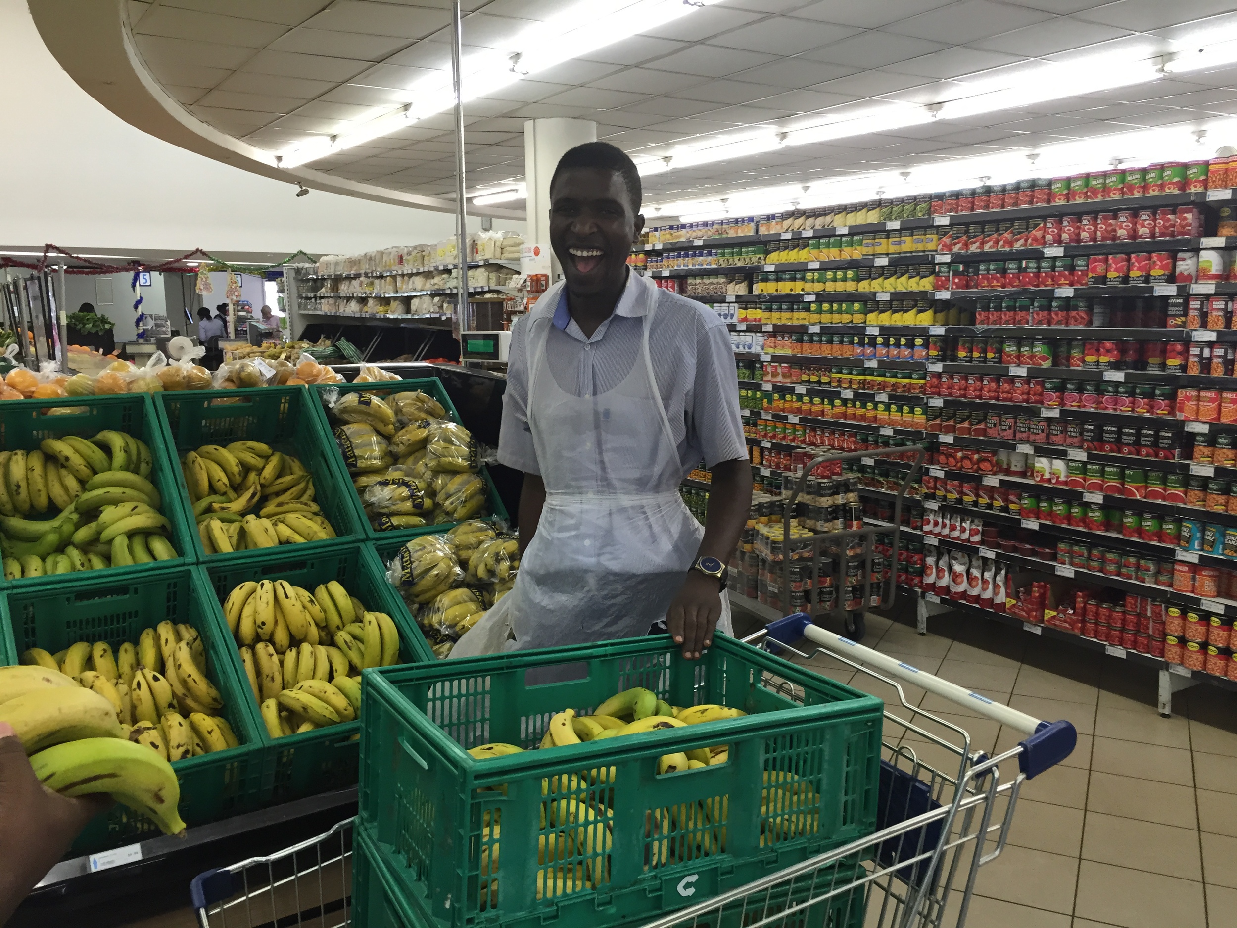  Thanks to our friends at Meikles Mega Market, 500 bananas,&nbsp;sweet rolls, and meat pies&nbsp;(a real treat in Zimbabwe) were donated for breakfast and lunch. 