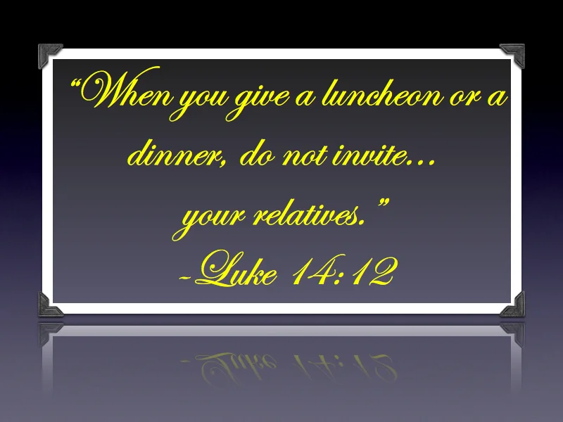 Luke 14:12