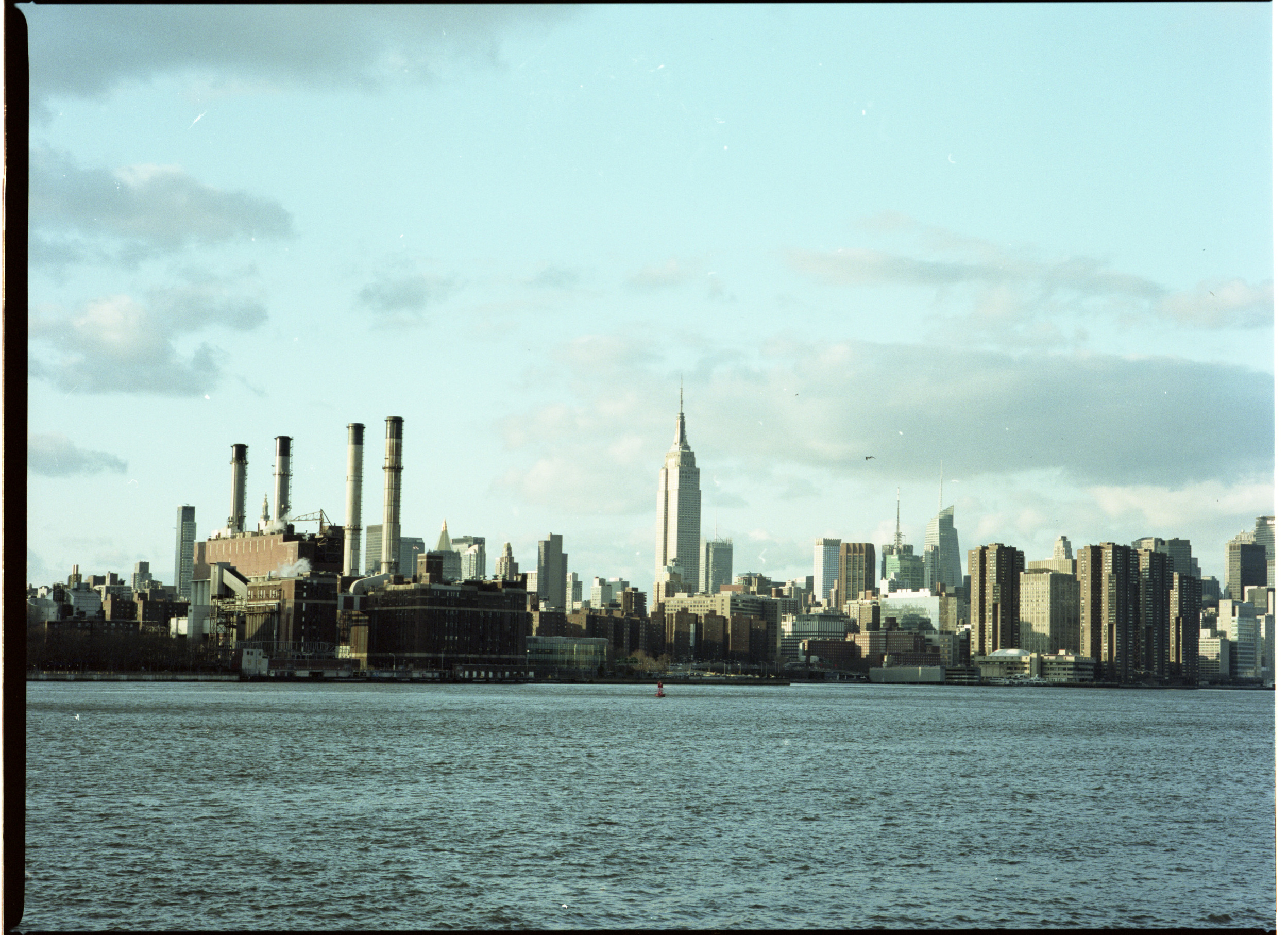 A view from Brooklyn of Manhattan.