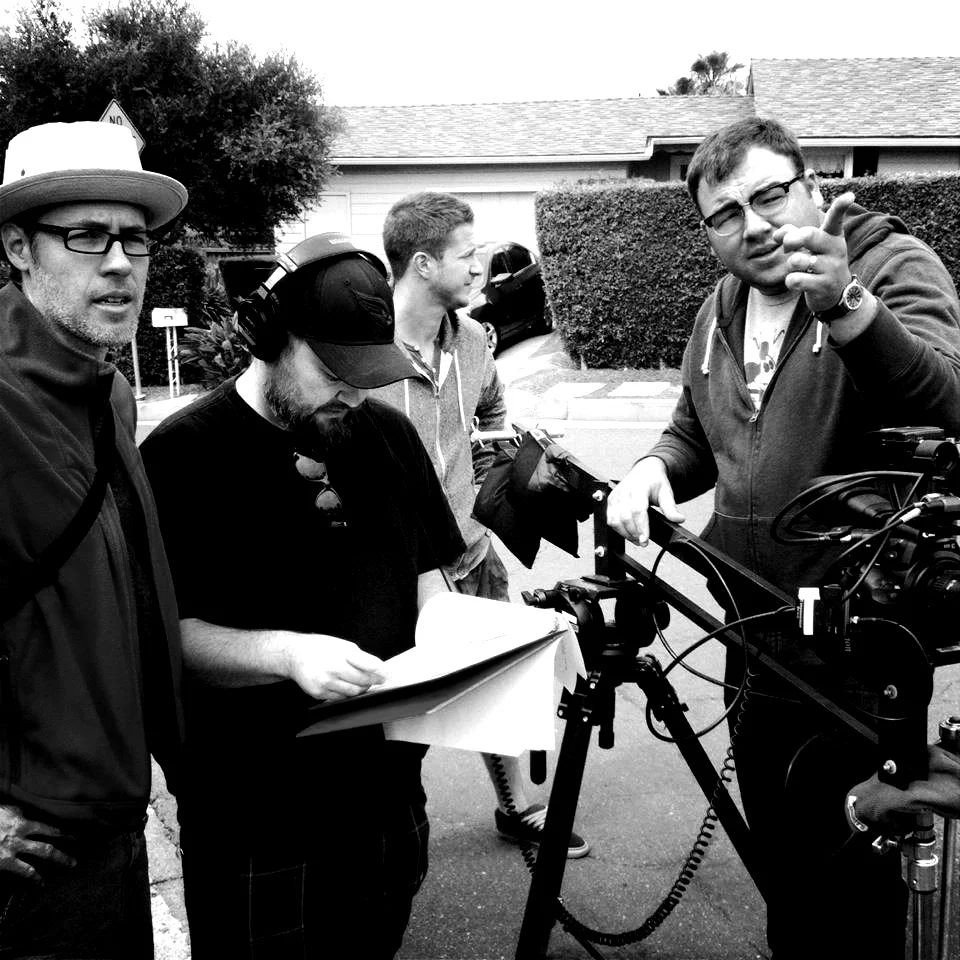 Shooting the short film, Memorial.