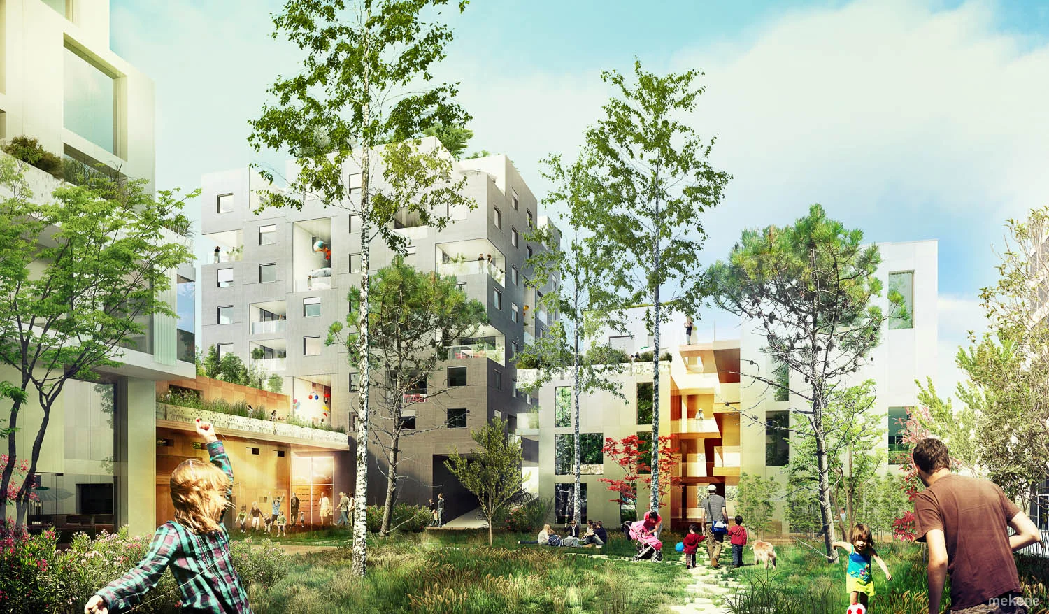 Logements, Rouen, Leonard Weissmann Farman et Sophie Delhay