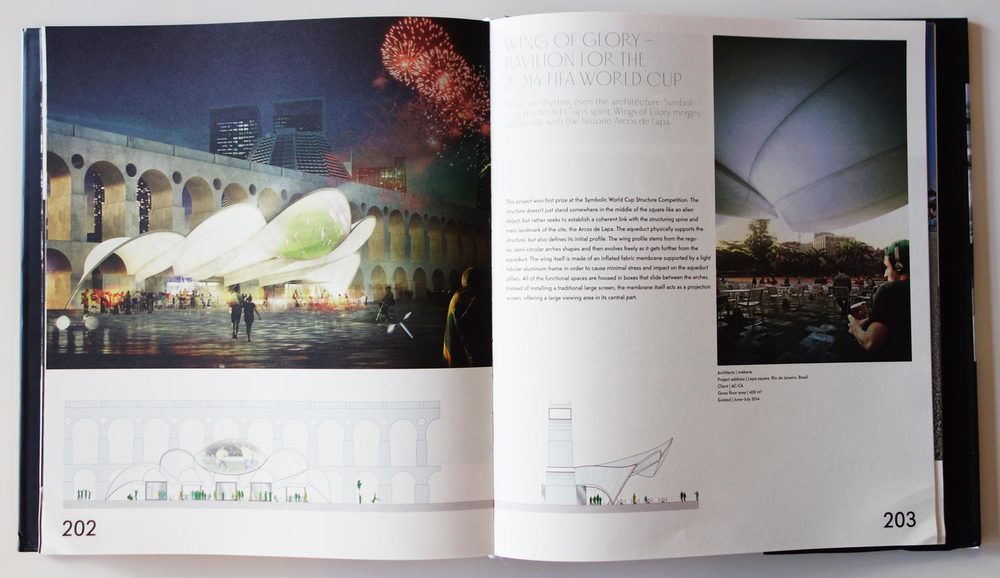 Mekene Wing of Glory publication temporary architecture