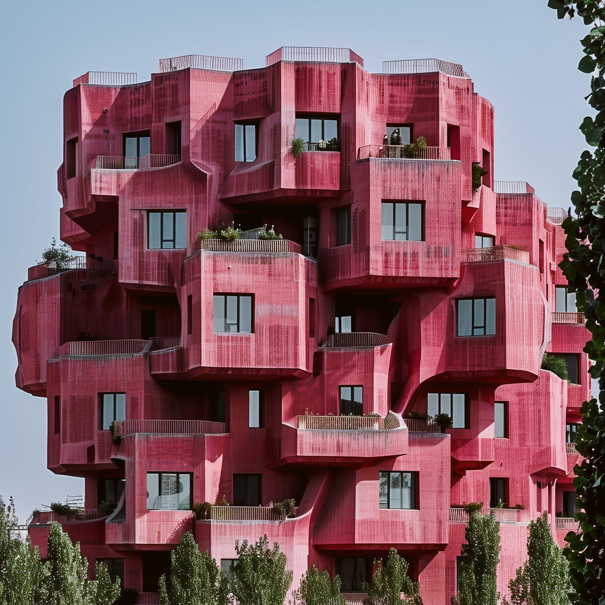 It's Pink ! 🦩
.
.
 #midjourney #midjourneyai #midjourneyart #midjourneyarchitecture  #architecturelovers #architectureinspiration #architecturaldesign #aiarchitecture #architecture
