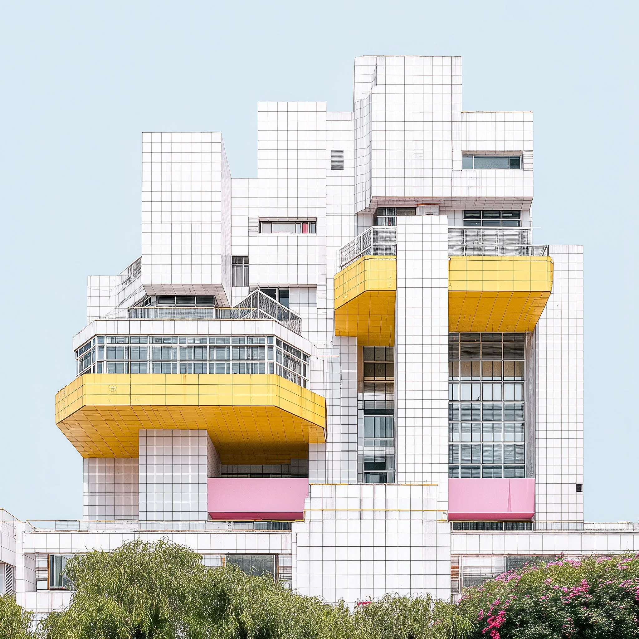 80s PoMo
.
.
 #MJ  #architecturelovers #architectureinspiration #architecturaldesign #aiarchitecture #architecture #archiboutades  #postmodernism