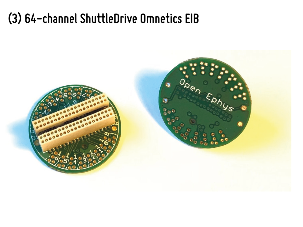 EIB 32 and 64 channels  Open Ephys