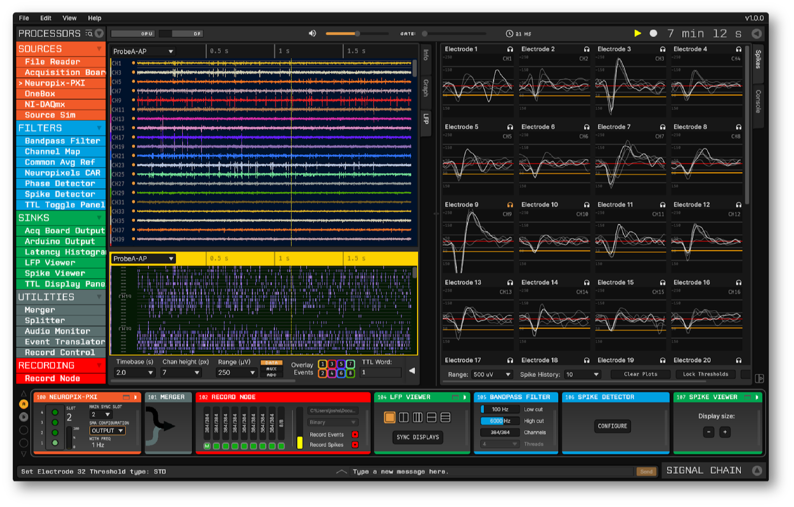 Open Ephys GUI