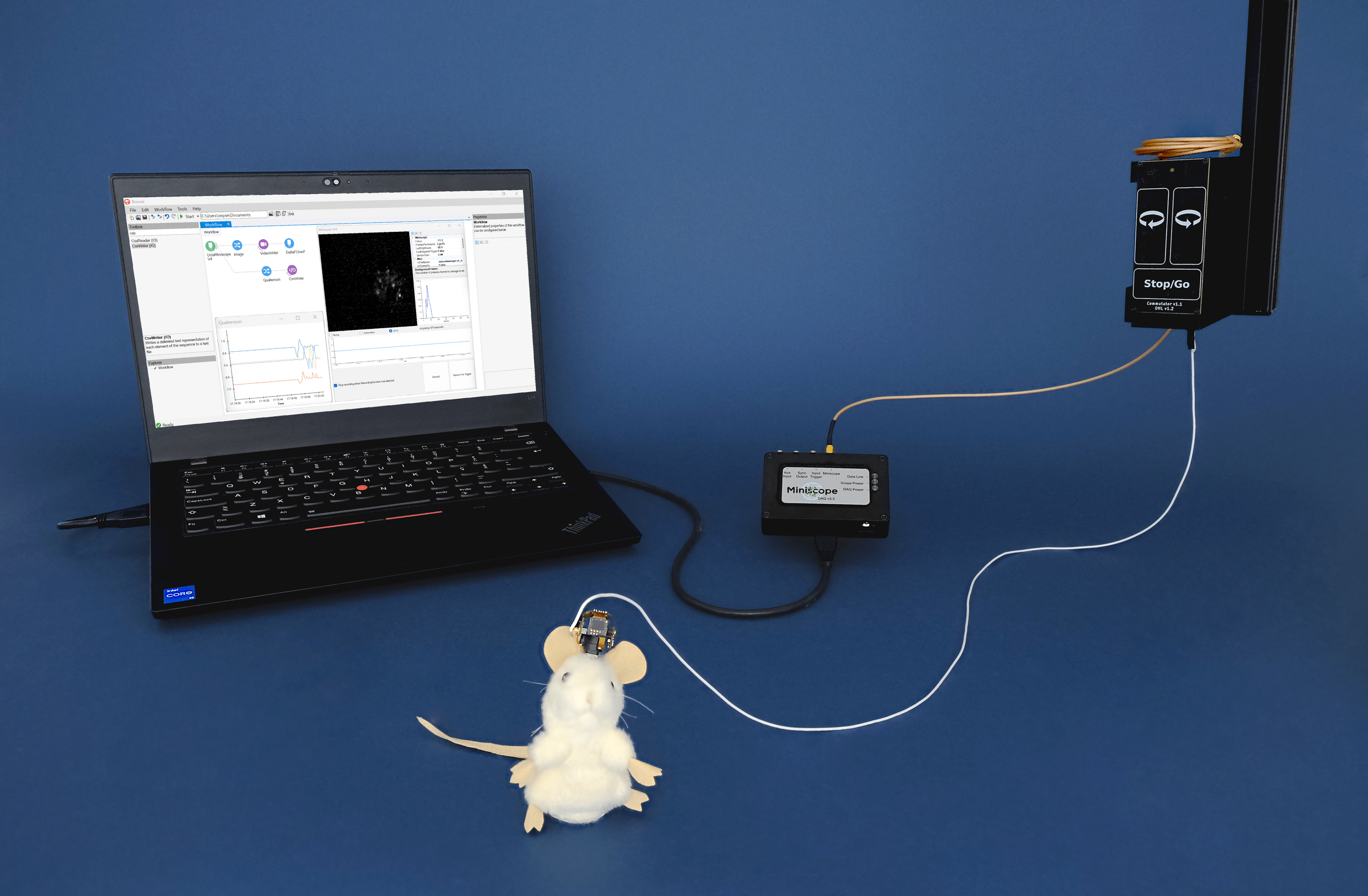Small Scope System Example Miniscope System — Open Ephys