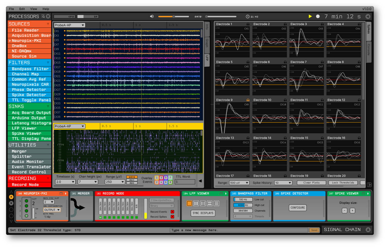 Open Ephys GUI