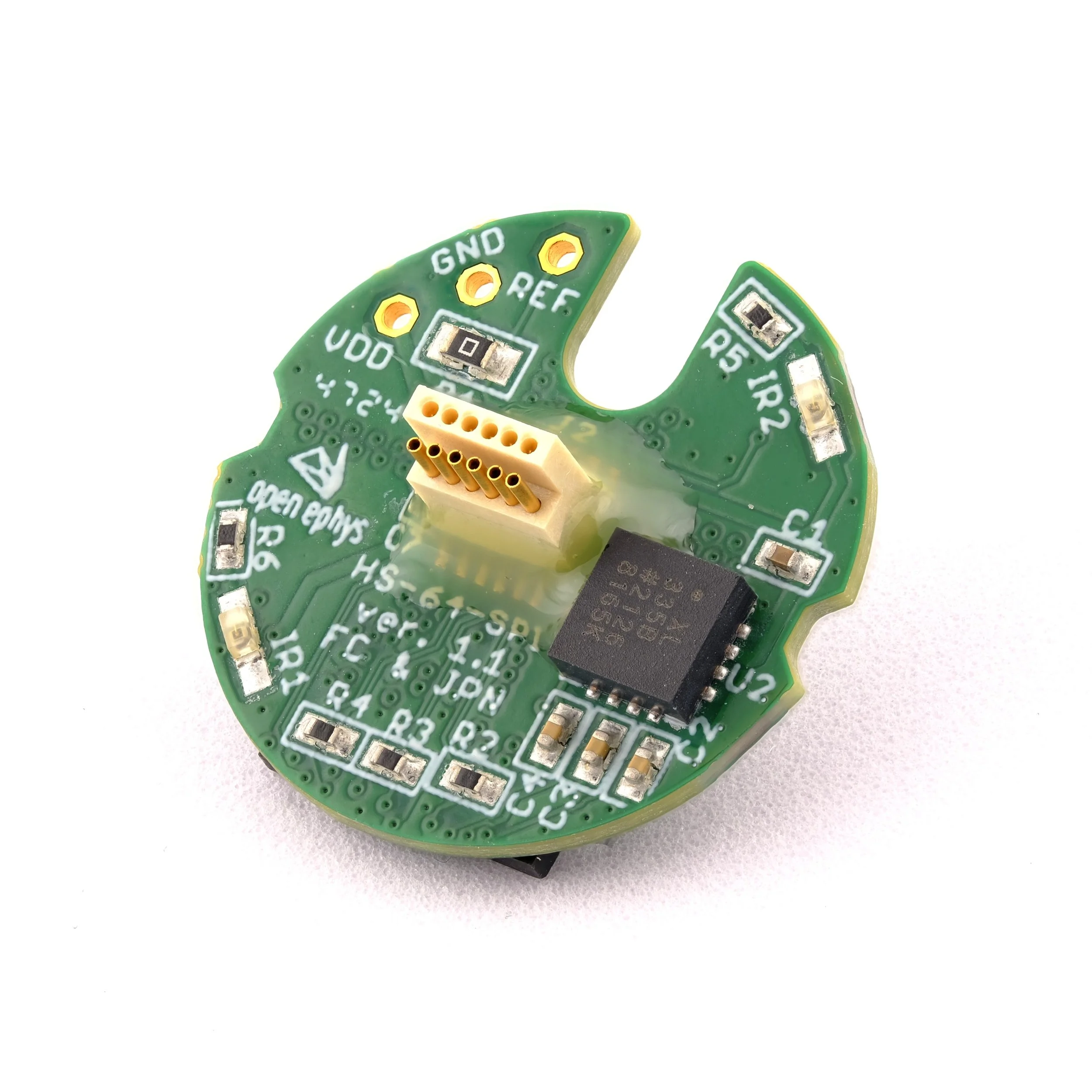 OEPS-6570 Low-profile SPI Headstage 64ch and Acc. (Hirose) top view.jpg