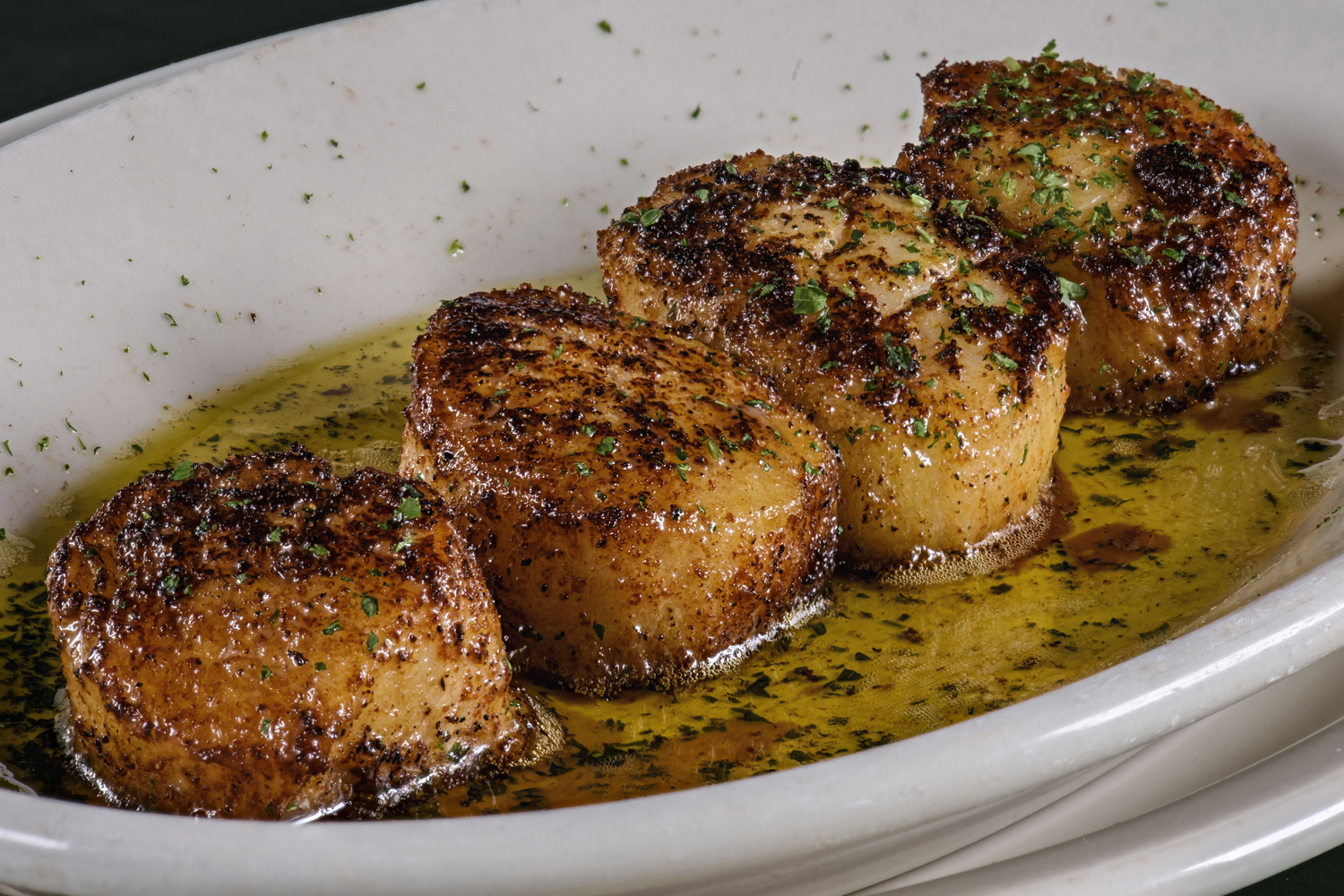 Pan-Seared Scallops