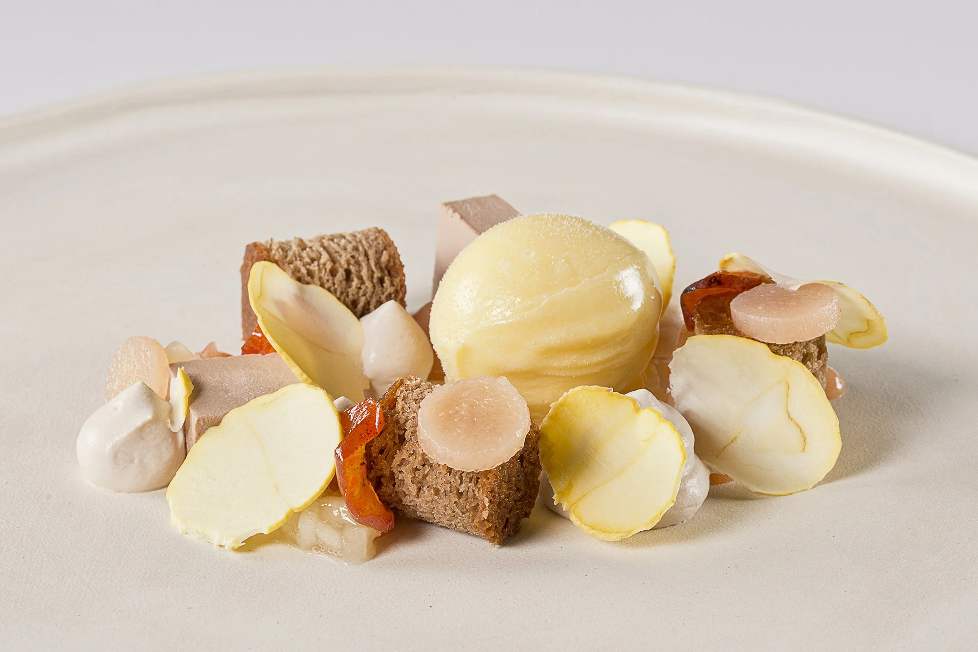 Egg Yolk Sorbet