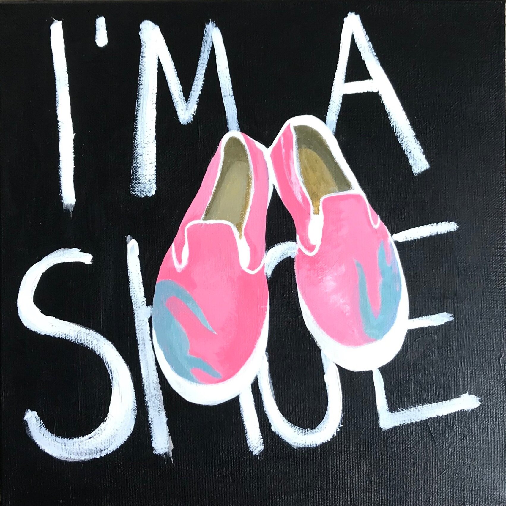 My Old Shoes (Acrylic)