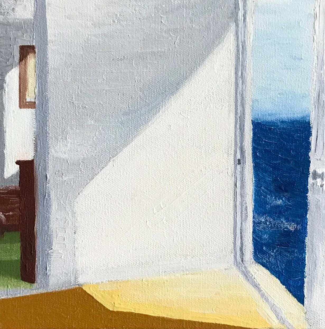 Edward Hopper Study (Acrylic)