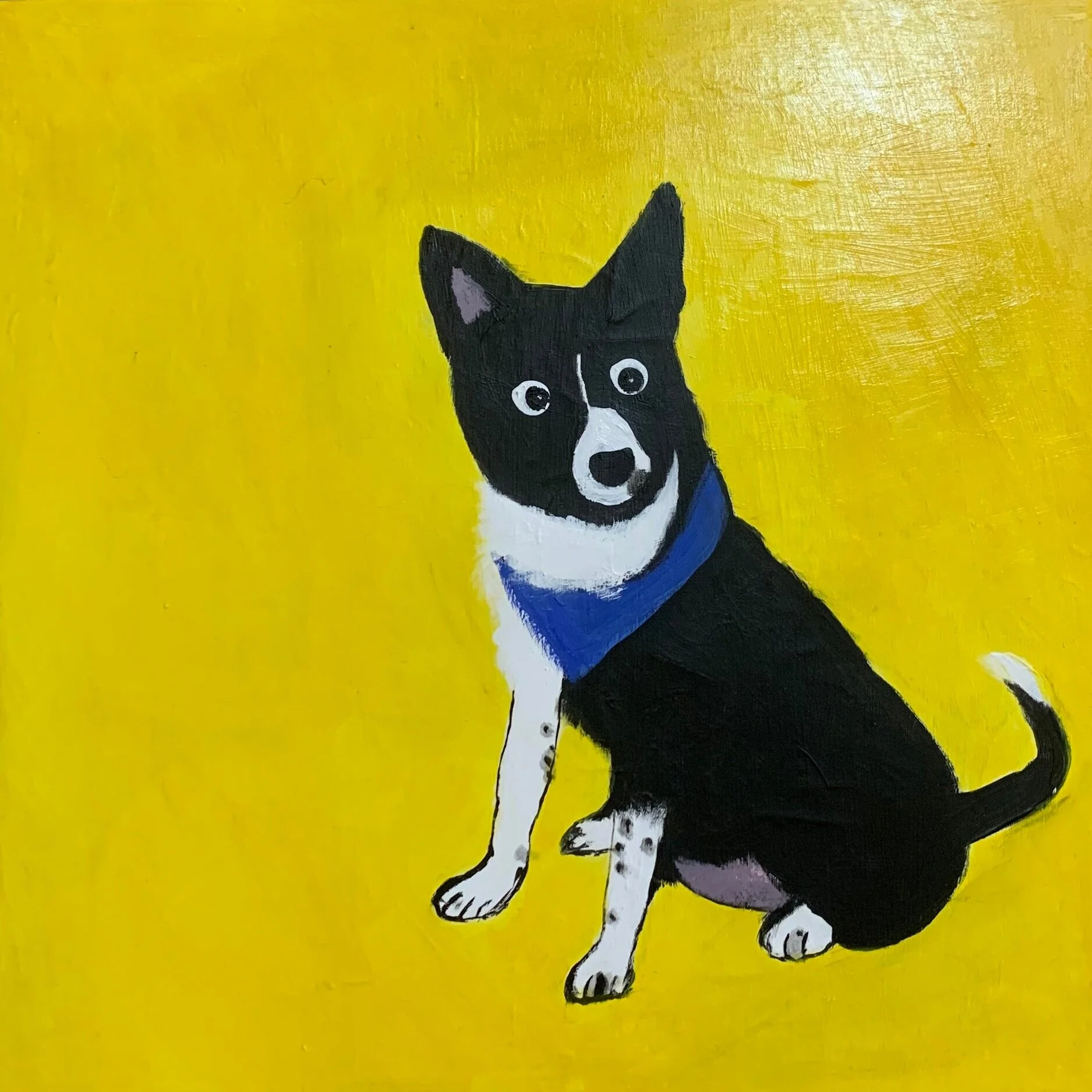 Momo My Dog (Acrylic)