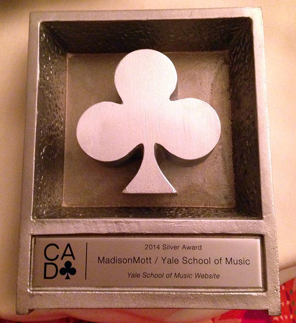 CADC Silver Award in Web Design