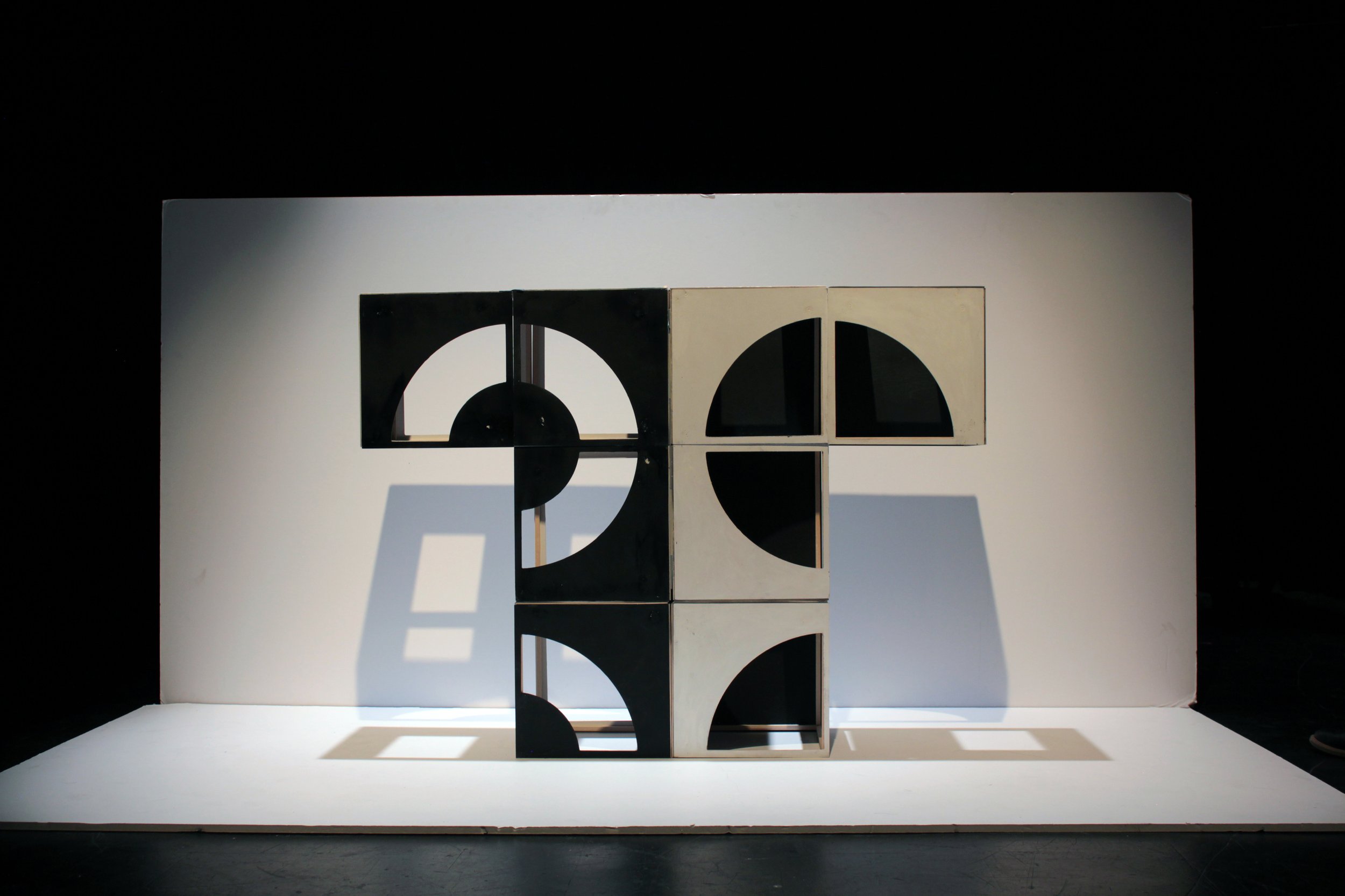 Configuration (A) created with the medium sized model.
