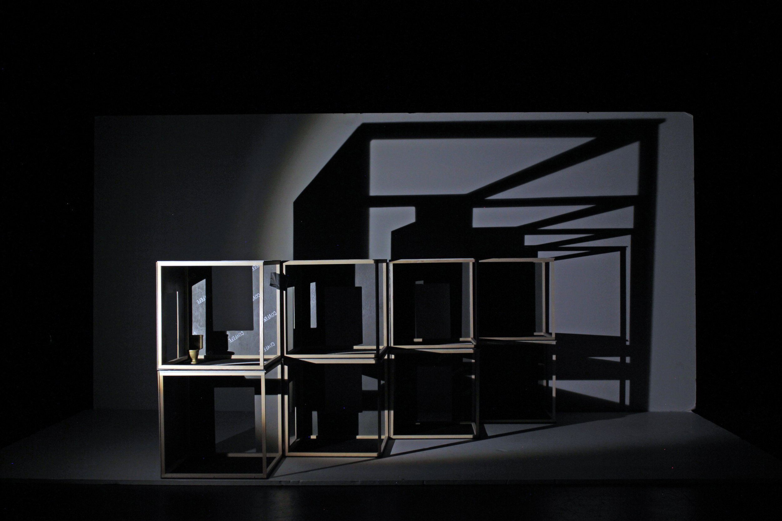 Configuration (C) created with the medium sized model accompanied by a different lighting setup.