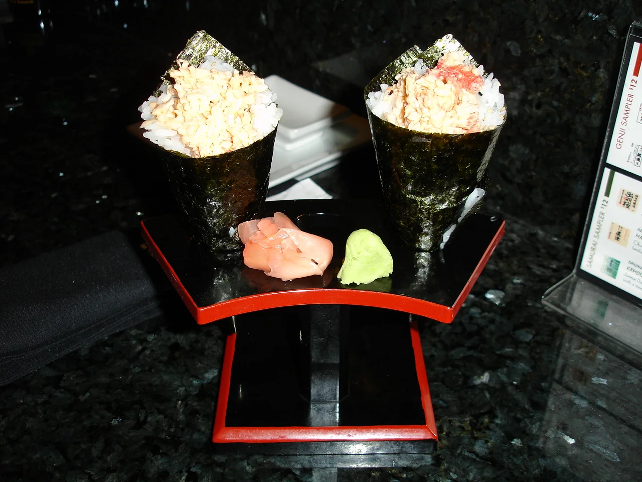 King Crab Hand Roll