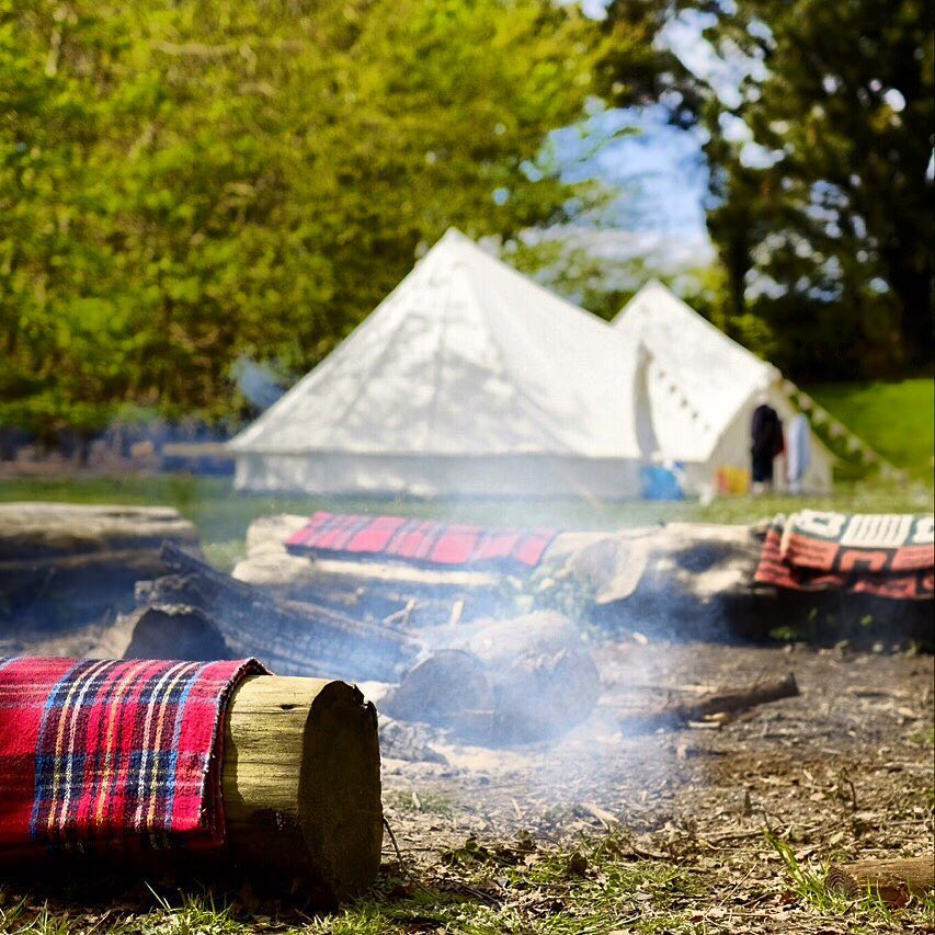 Firefly Camping Bell Tent Hire BELL TENTS WITH FIREFLY Shambala