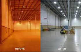 Warehouse Lighting Improvement