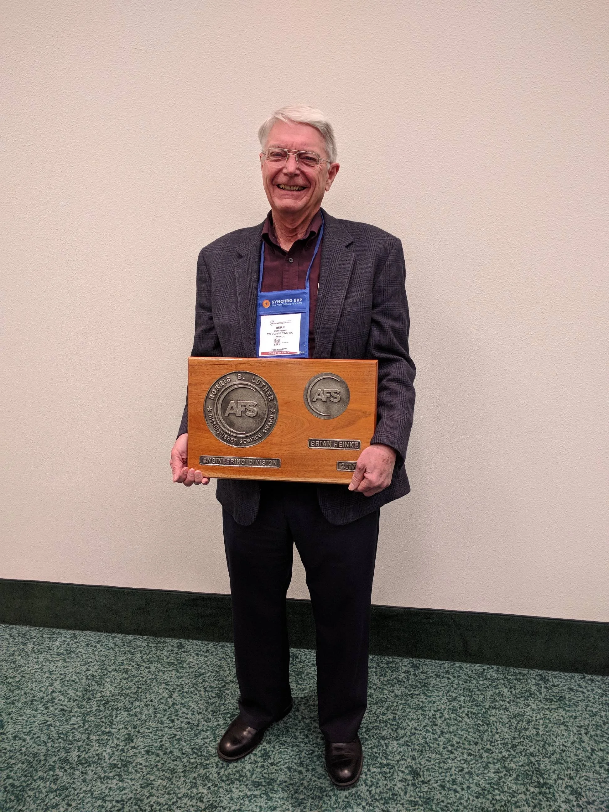AFS Engineering Division Award - 2018