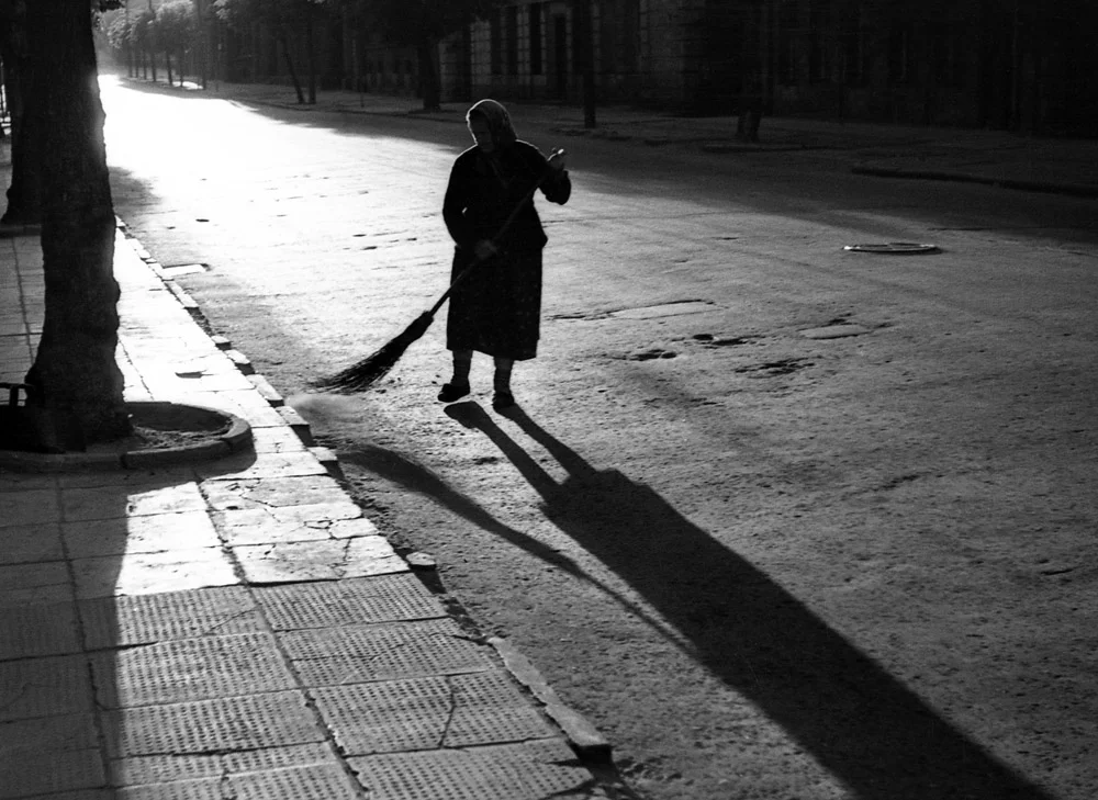 Prieš miestui nubundant, 1955