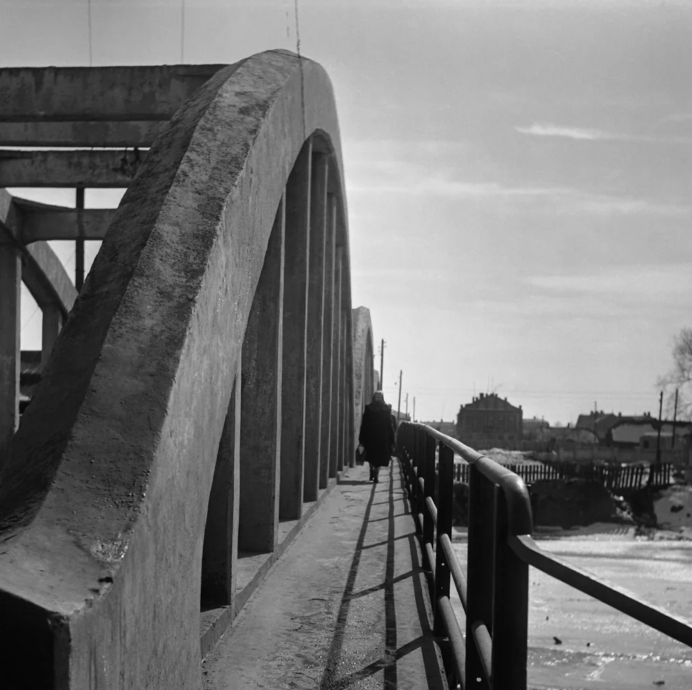 Tiltas per Nevėžį, 1959