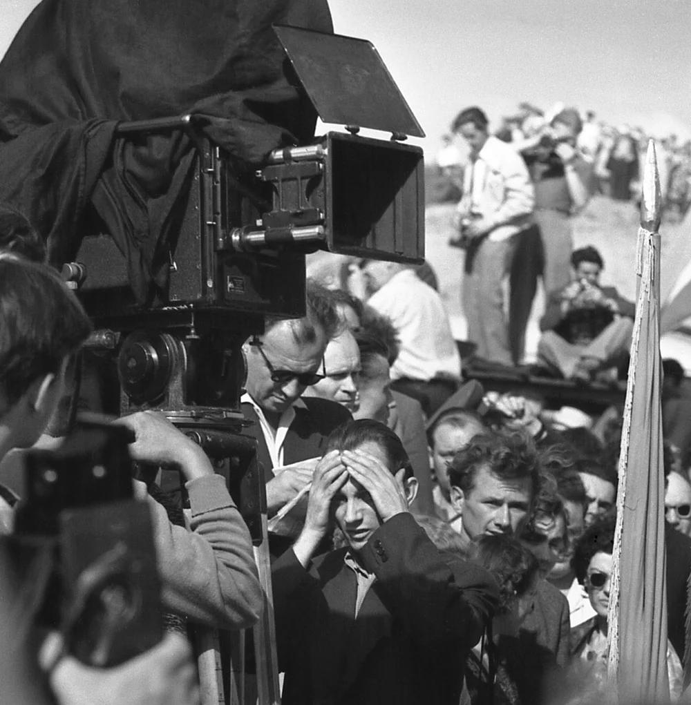 From the coverage of flooding of the Kaunas Hydroelectric Power Station basin 4, 1959