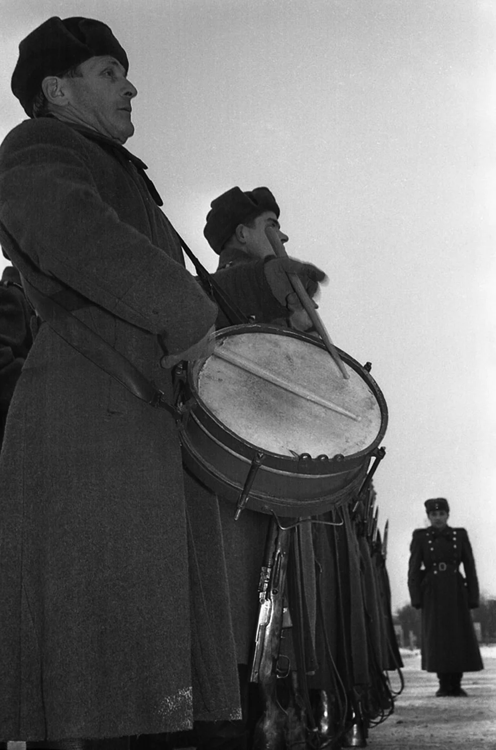 From the reportage "Stand Still, Salute the Flag!" 1, 1958
