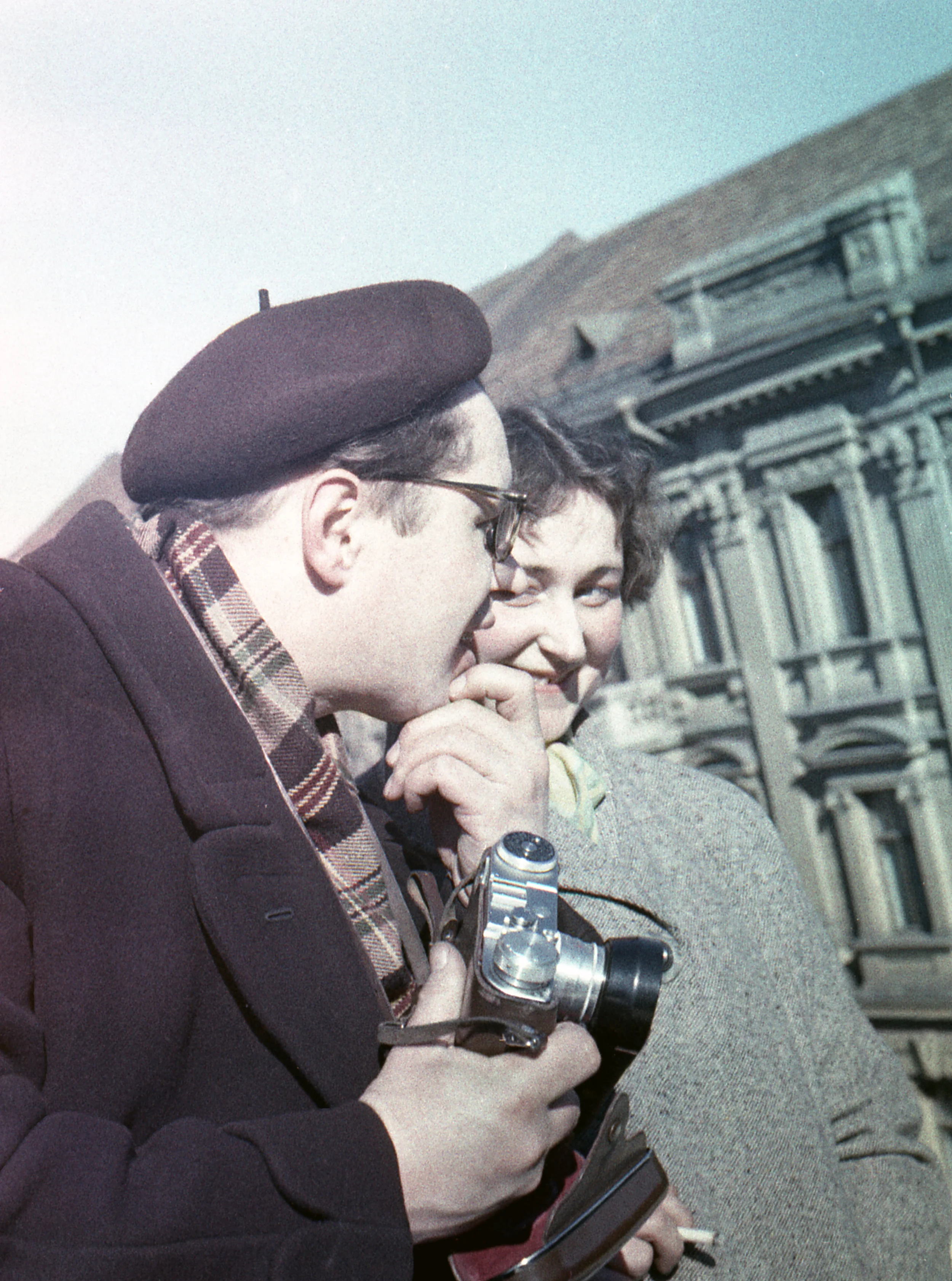 Photographer Hubertas Paluševičius, 1959