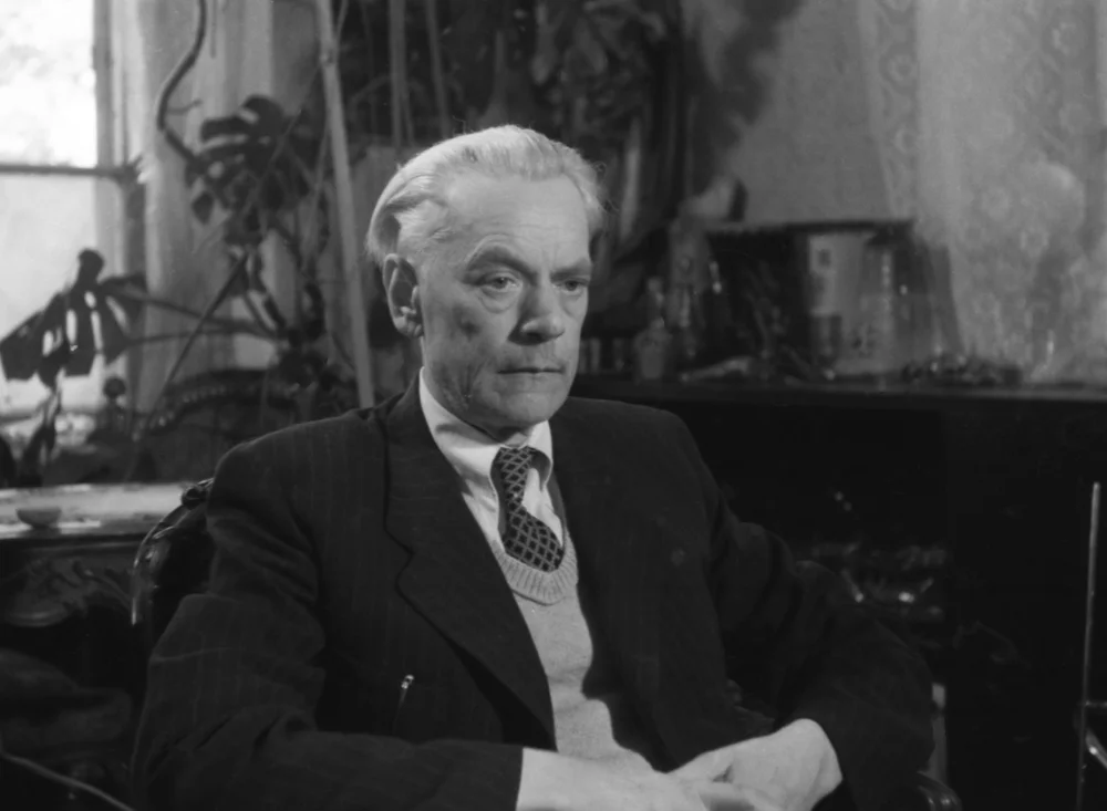 Artist Stasys Ušinskas, 1959