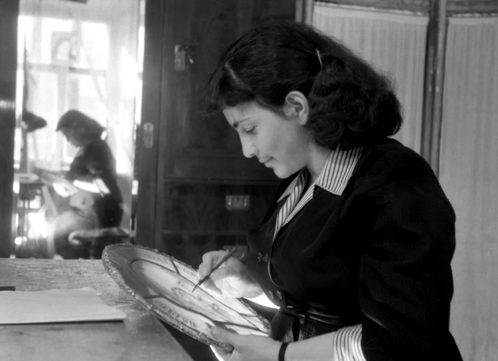 Artist Rachilė Krukaitė, 1959