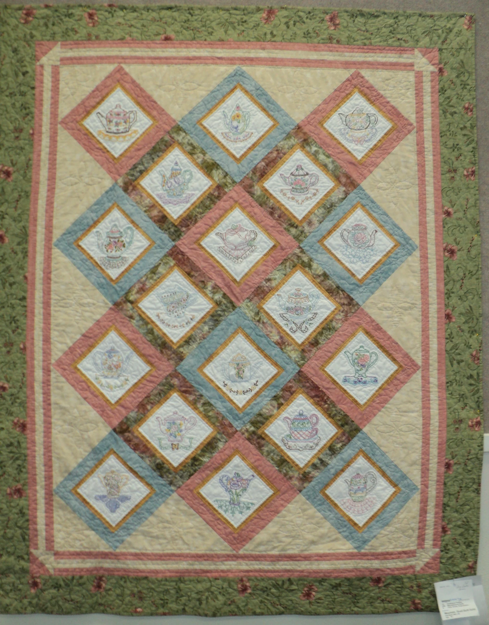 Opportunity Quilt 2014. Thanks to everyone who worked on the quilt this year. Our Quilt received First Prize in the group quilts at the intermountain Fair. The judge, Nancy Nelson, commented that the hand quilting was remarkable for a quilt that had…