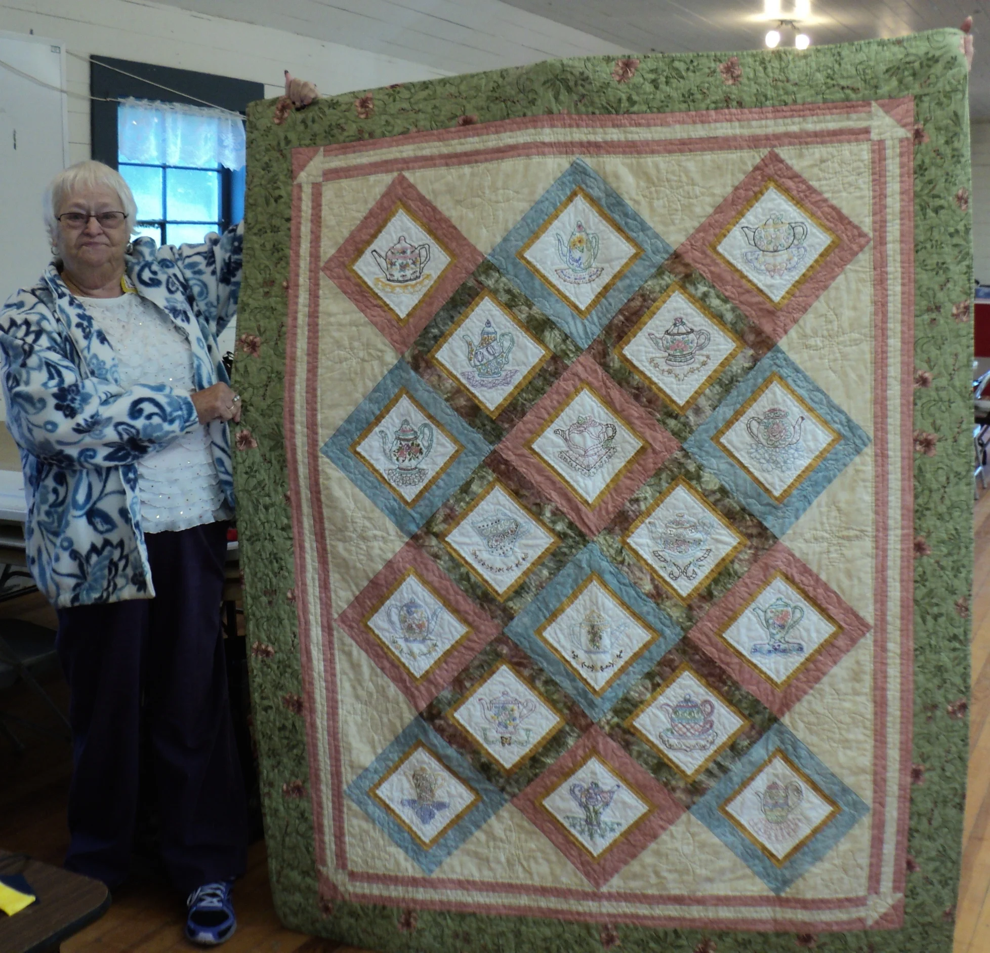 Janice Stevens - Winner of the 2014 Opportunity Quilt