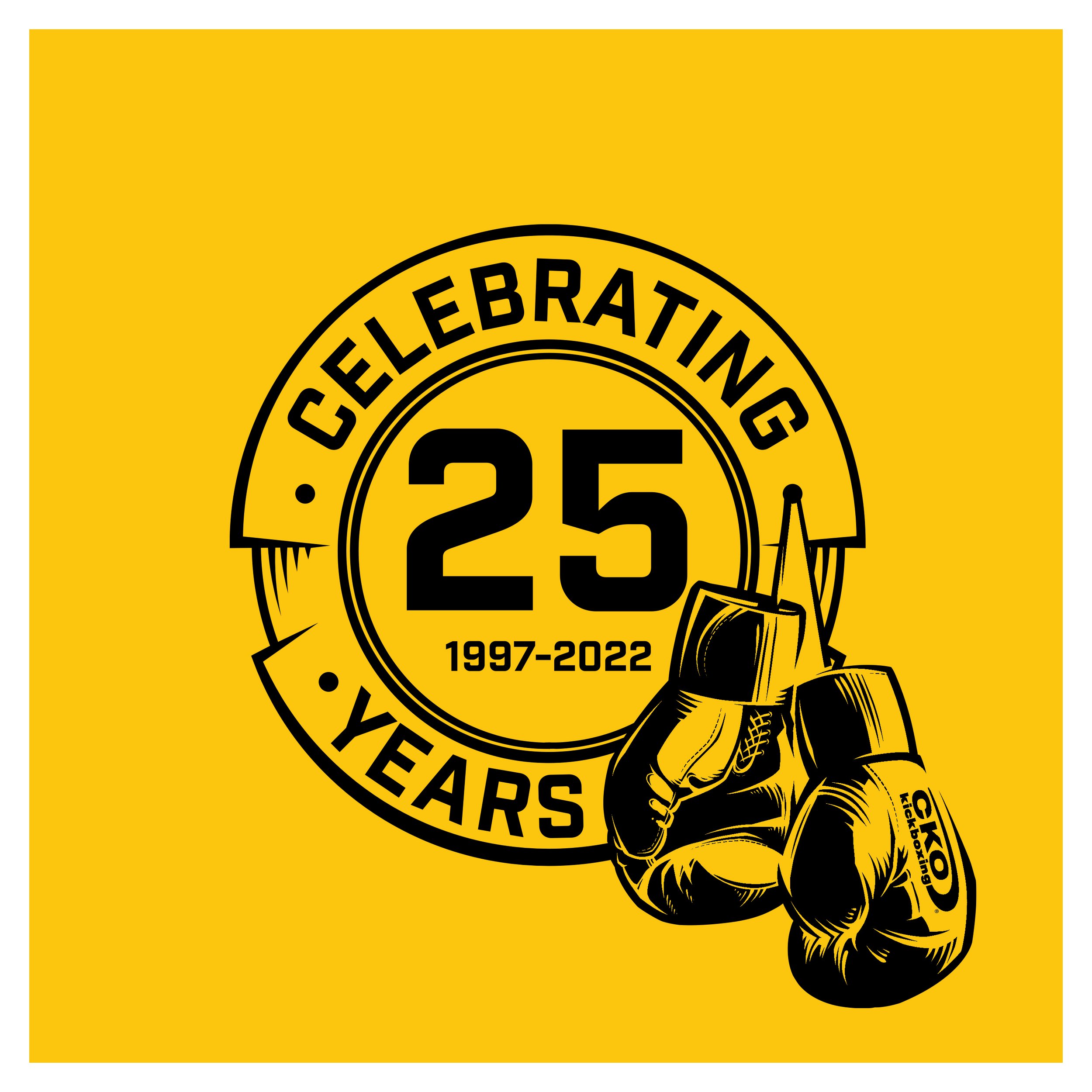 CKO Kickboxing / 25 Years Strong / Logo